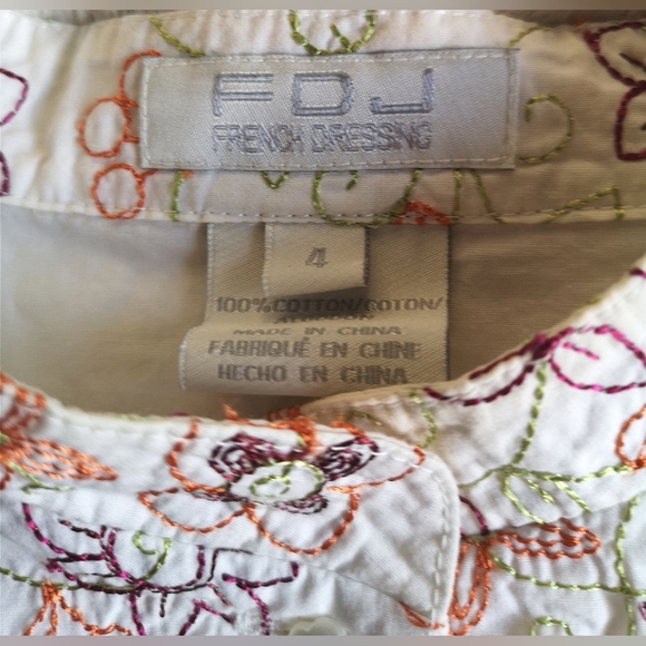 NWOT FDJ French Dressing shirt - Picture 2 of 8